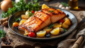 Saftiger Kassler Lachsbraten herrlich einfach aus dem Ofen