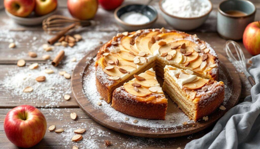 Schwedische Apfeltorte mit Sahnehaube: dieser saftige Kuchen bringt Hygge auf den Tisch