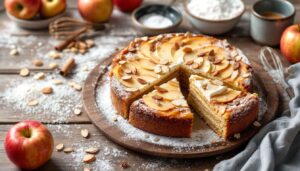 Schwedische Apfeltorte mit Sahnehaube: dieser saftige Kuchen bringt Hygge auf den Tisch