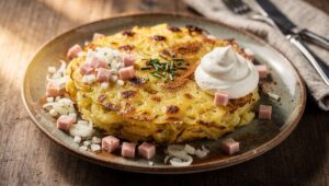 Überbackene Kartoffelrösti: Verwandle eine Beilage in ein Hauptgericht