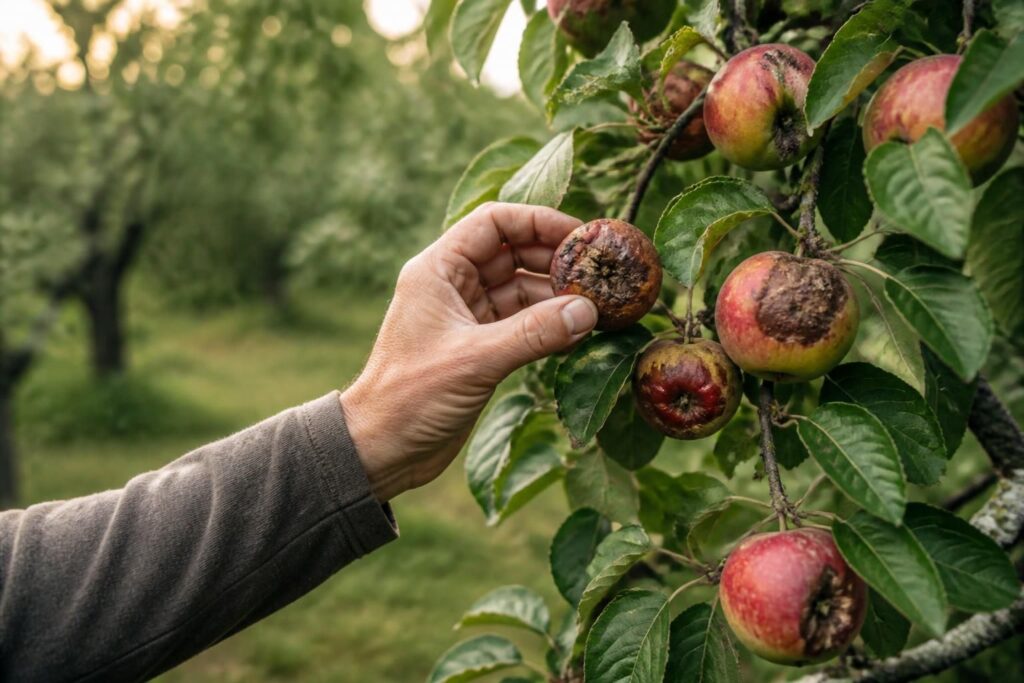Apfelwickler im Obstbaum: Welche Früchte jetzt entfernt werden müssen, bevor die nächste Generation schlüpft