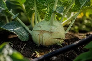 Kohlrabi platzt kurz vor der Ernte: Mit dieser einfachen Gießregel bleiben die Knollen zart