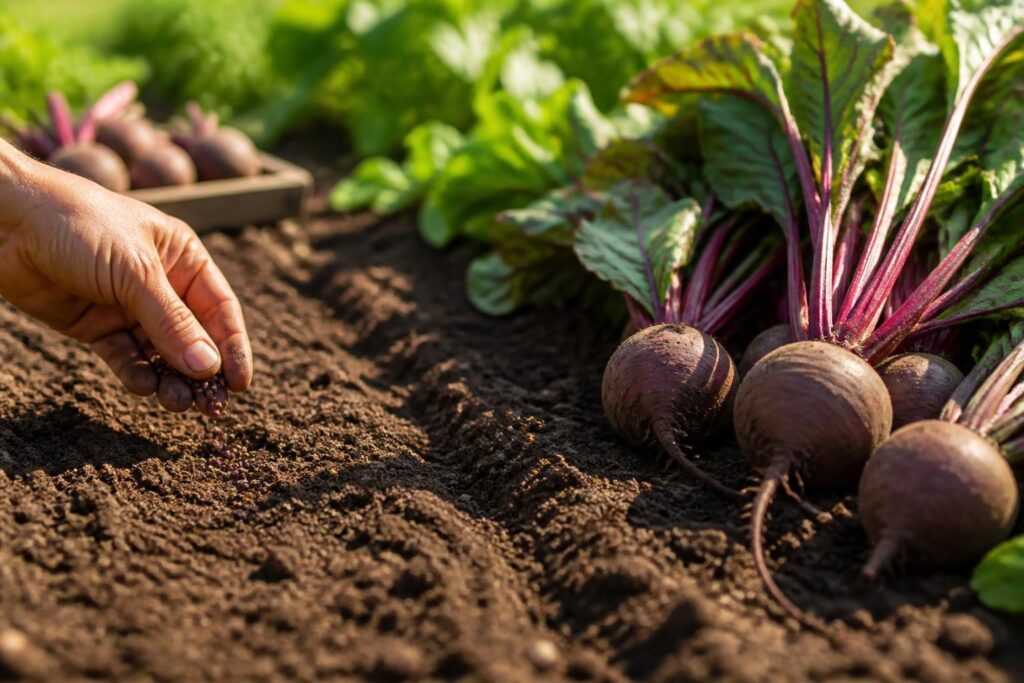 Rote Bete im Juli noch einmal aussäen: So gelingt eine zarte Herbsternte ohne holzige Knollen