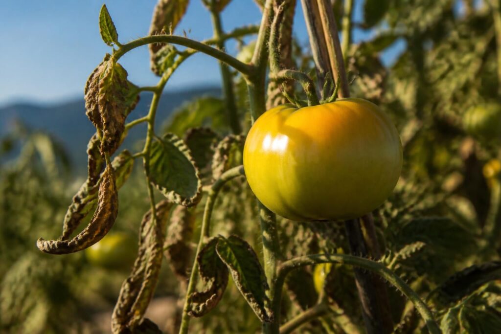 Tomaten bekommen gelbe Schultern: Was starke Sonne und zu wenig Laub damit zu tun haben